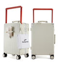 Aluminum Frame Wide Handle Spinner Luggage